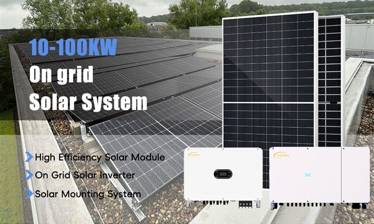 Edobo on Grid Solar System се свързва с мрежата