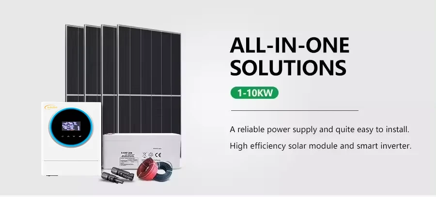 PV generator solar energy system with battery