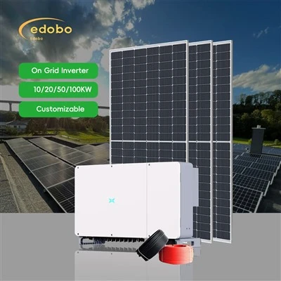 50kW на компоненти на системата за слънчева енергия на мрежата