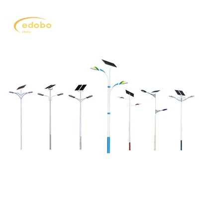 Edobo Soalr LED Solar Street Lights на открито