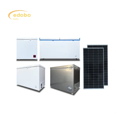 Soalr Power Freezer DC Power Compressor Battery Hoolded Comprigerator